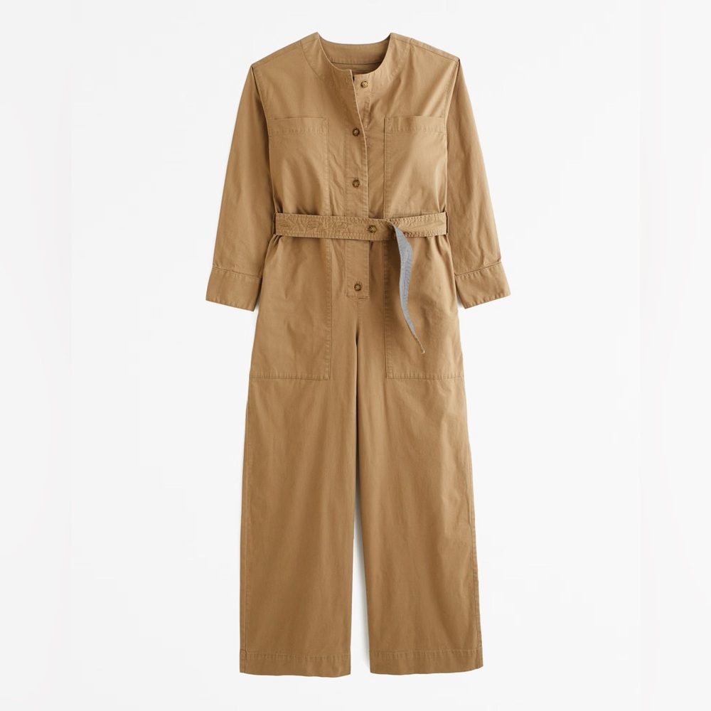 Abercrombie & Fitch Classic Brown Jumpsuit